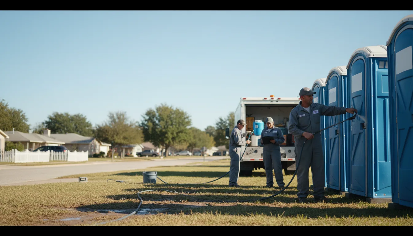 Long-Term Portable Toilet Rental in Bourbonnais, IL near me